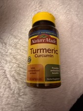 Nature Made Turmeric Curcumin 60 Capsules - Exp 01/2028