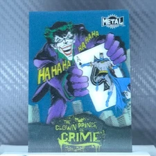 2025 SkyBox Batman Metal Universe THE CLOWN PRINCE OF CRIME LENTICULAR #CPC-8