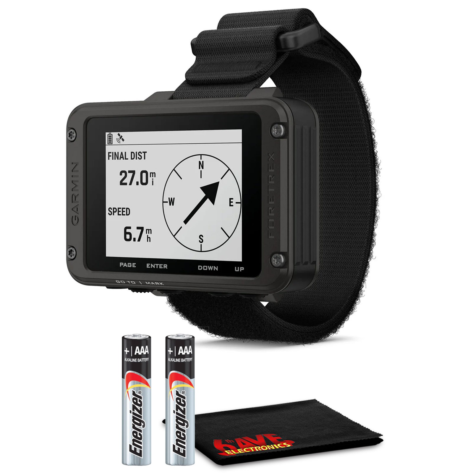 GPS-навигатор Garmin Foretrex 801, устанавливаемый на запястье, с усовершенствованной системой GNSS на ремешке