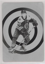 2022 Upper Deck Centre of Attention Printing Plate Black 1/1 Patrice Bergeron