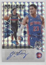2023-24 Panini Mosaic Collage Auto Mosaic Jaden Ivey #CM-IVE Auto yf4