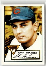 1983 Topps - 1952 Topps Reprint - Johnny Pramesa #105 Cubs