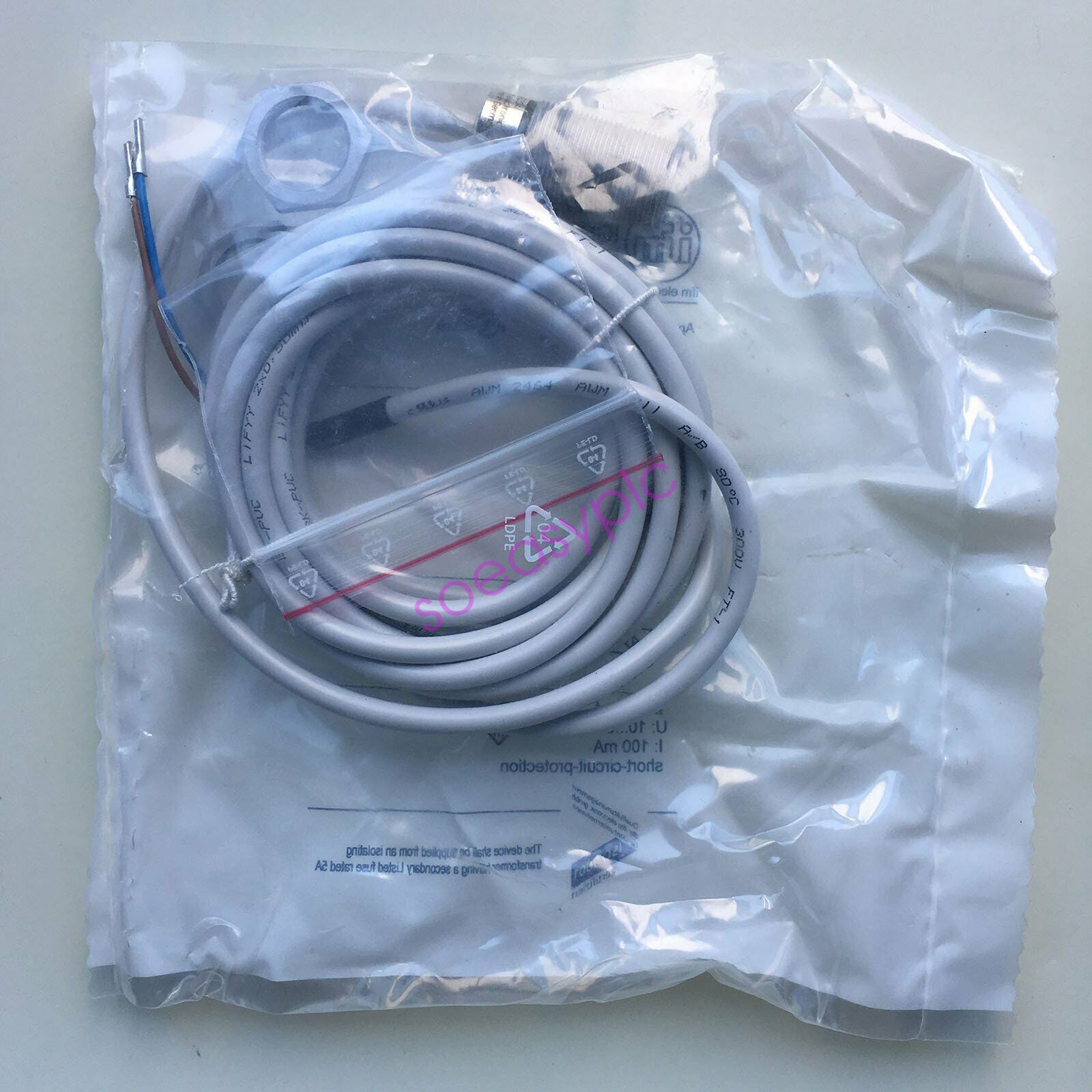 IFM IGR204 IGB2006BARKG/AM/SC/3,0M/LED Proximity Switch 10...36 DC New #