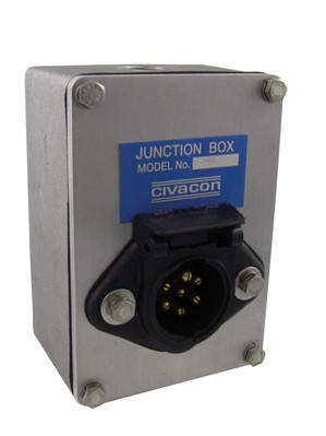 Civacon Blue Optic Breakaway Junction Box w/ 7-Pin Socket