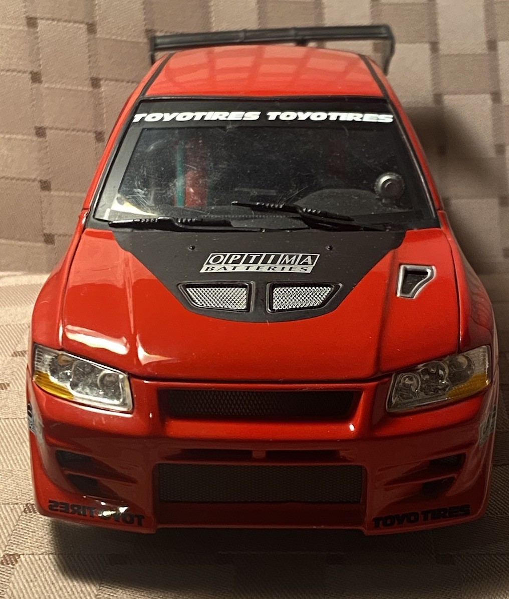 ERTL 1:18 2002 Mitsubishi Lancer Evo Fast And Furious Tokyo Drift