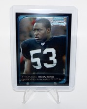 2006 BOWMAN CHROME THOMAS HOWARD ROOKIE OAKLAND RAIDERS CARD #79 NM/MT. rookie card picture