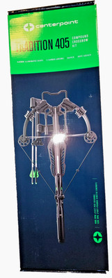 New Sealed Centerpoint Tradition 405 Crossbow Pkg. - MSRP $449 - $ FREE SHIPPING