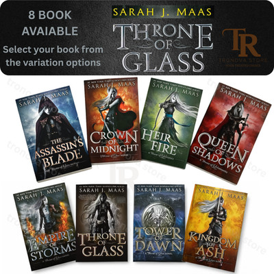 Throne of Glass Series by Sarah J. Maas 8 Books (Single Volume) Brand New Sealed