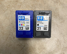 New Open Box HP 21 22 printer Ink Cartridges Black C9351A tri-color C9352A Exp