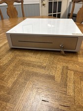 Clover D100 POS Cash Drawer w/ 2 Keys Business Company Large EUC