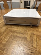 Clover D100 POS Cash Drawer w/ 2 Keys Business Company Large EUC