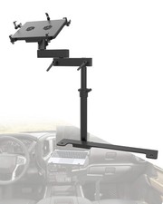 Truck Laptop Mount Fit for 19-25 Chevy Silverado, Tahoe, GMC Sierra, No-Drill...