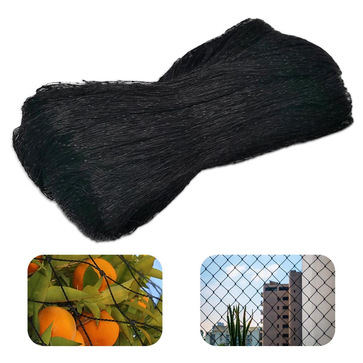 Rete Anti Piccioni,Rete Anti Uccelli,Rete da Giardino,10 x 4 m Rete (E8d)