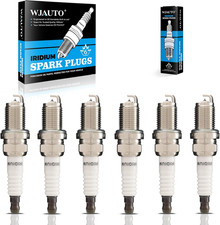 Spark Plugs Iridium 6 Pack, Pre-Gapped Buj as Sparkplugs OEM Replacement for Acu