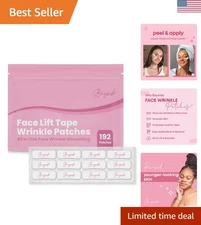 192-Piece Face Tape for Wrinkles - Instant Invisible Skin Lifting Solution