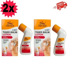 2x TIGER BALM Lotion Strong Muscle Pain Relief 80ml FREE SHIPPING