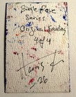 Original ACEO Single Rose Series— Oil Pastel Miniature – Painting 4 of 4 - OOAK — photo 3