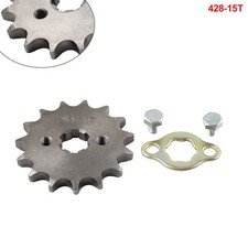 428 kette 17mm 15T Vorderen Kettenrad Fit 110CC 125CC ATV Pit Dirt Quad Bike