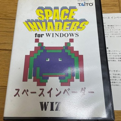 Space Invaders for Windows 1995 CD-ROM MS Windows 3.1 Japan