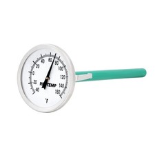 Reotemp Large Dial Easy Read Pocket Thermometer, 2" Dial, 5" Stem, Waterproof...