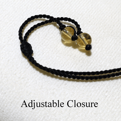 Luz de montaña ~ Collar de cristal gema de macramé tejido a mano de cuarzo natural del Himalaya - Imagen 6 de 11