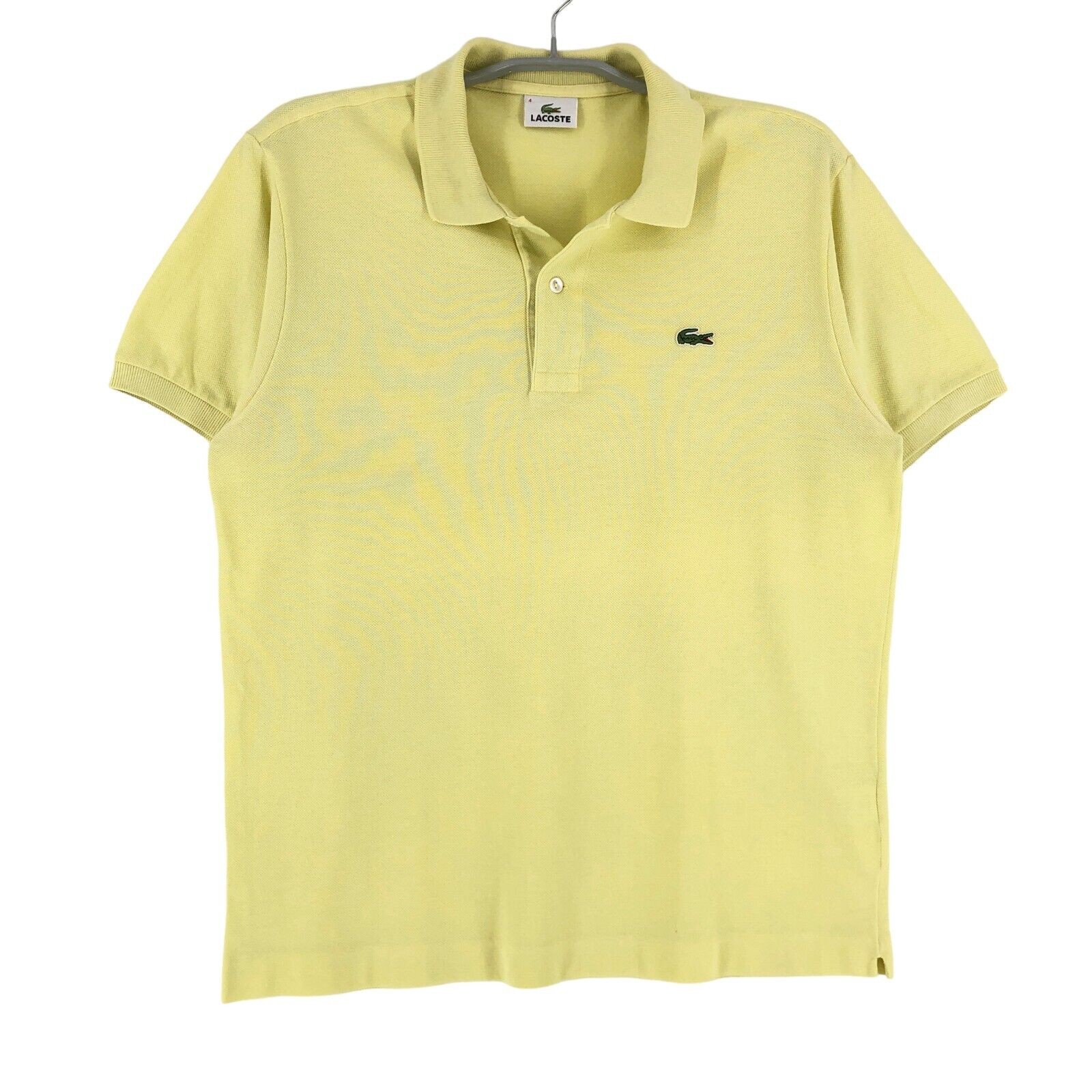Camiseta Polo Amarilla Regular LACOSTE Para Hombre Talla 4 - M