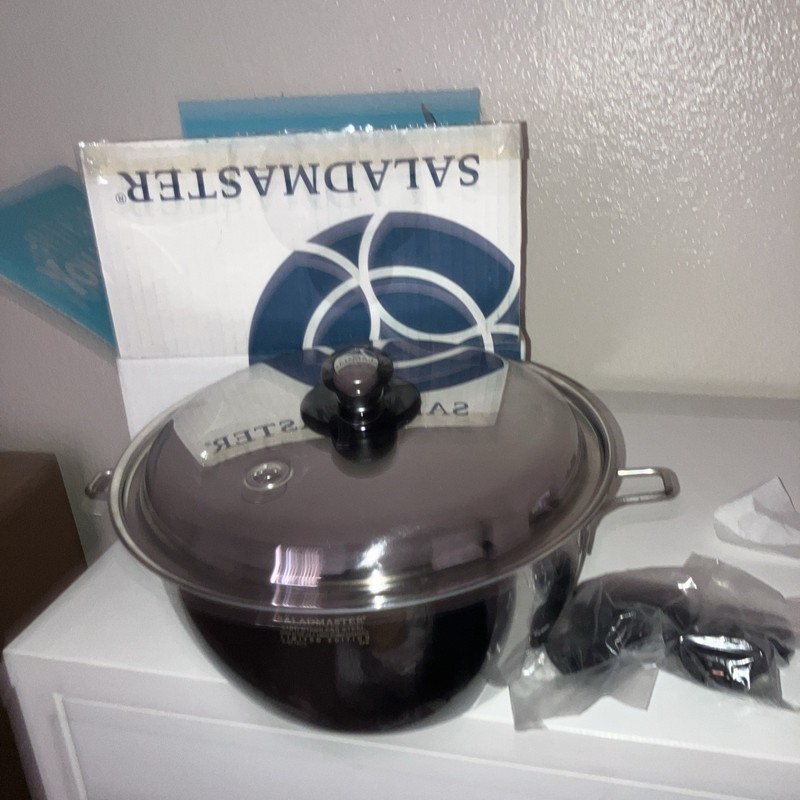 Saladmaster 316ti Titanium  waterless Cookware Limited Edition 6 Quarts New