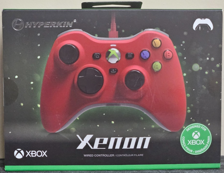Hyperkin Xenon Wired Xbox Controller Red | eBay