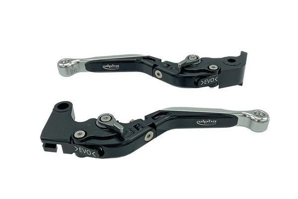 Brems- U. Kupplungshebel Set EVO Schwarz/Silber FüR Ducati Panigale 959 HB 2016--image