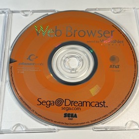 Sega Dreamcast Web Browser Disc (Sega Dreamcast, 1999)