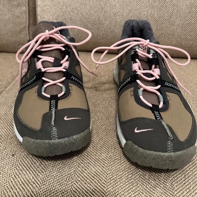 Nike Free Terra Vista Men's Running Shoes Brown/Kelp Pink Glaze Size US 8.5