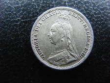 G435 Victoria Threepence 1891 FREE POSTAGE