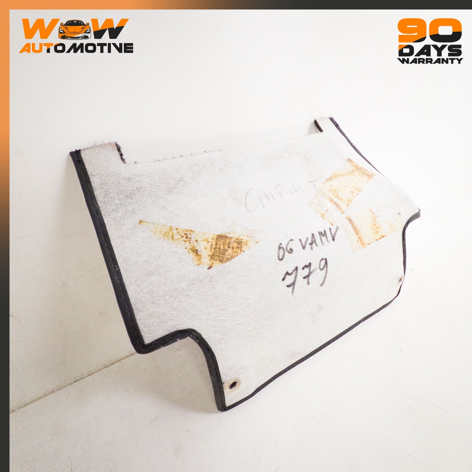 06-16 ASTON MARTIN V8 VANTAGE REAR LEFT FLOOR CARPET LINER COVER MAT OEM