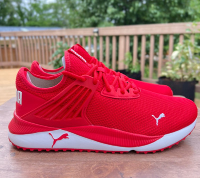 PUMA Pacer Future Wide Trail Slip-On Men's Size 11 Red White Casual Sneakers