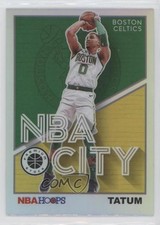2019-20 Panini NBA Hoops Premium Stock NBA City Holo Jayson Tatum #11 0y9v
