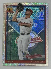 2026 Topps Series 1 RC C.J. Kayfus #91C-36 Silver Pack Chrome Mojo Guardians