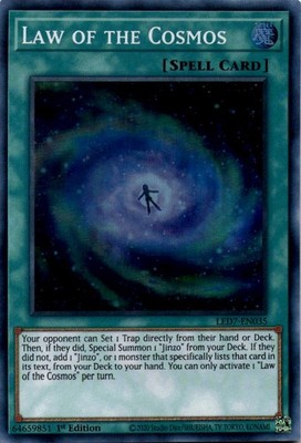 Law of the Cosmos LED7-EN035 1st Edition