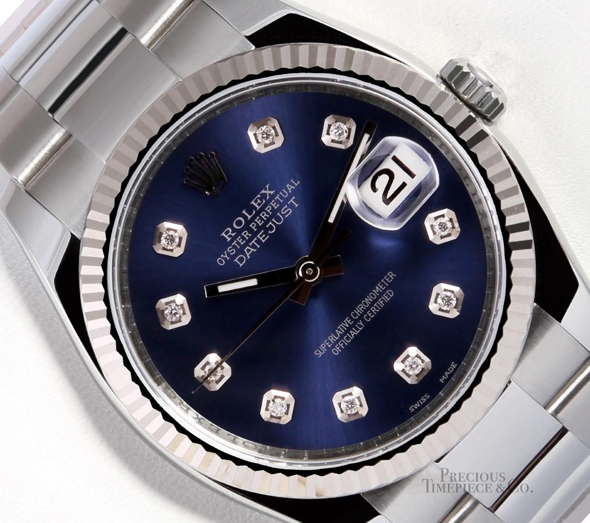 Rolex Datejust Stainless Steel Oyster 18k