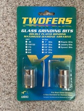 Twofers 3/4  Glass Grinding Bits 2-Pack 100/120 Grit