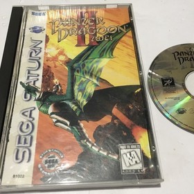 Panzer Dragoon II Zwei (Sega Saturn, 1996). Read Description