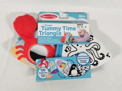Melissa &Doug Ocean Tummy Time Triangles Sensory Baby Toy New
