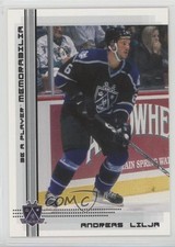 2000-01 ITG Be A Player Memorabilia Andreas Lilja #520 0q3