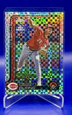 2025 Topps Pro Debut Baseball CHROME X-Factor PDC-169 Chase Burns, ACL Reds SP