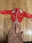 Vintage 1980s Mattel Barbie Ken Doll Michael Jackson Beat It Video Jacket Red