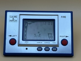 Nintendo Game & Watch FIRE RC-04 1980 w/ Box