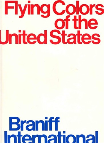 Braniff International Flying Colors Sheet Music Floppy Iron On Transfers Letter