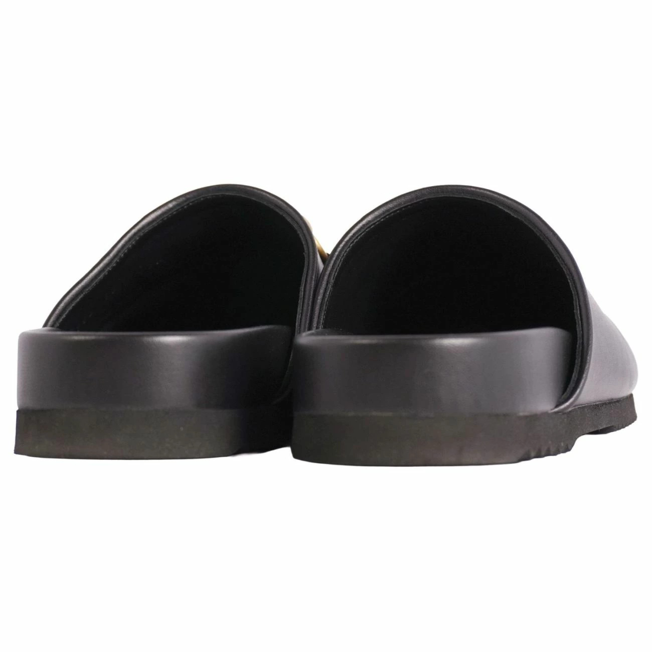 GUCCI Sandals Slippers Horsebit Leather Shoes Women's Made in Italy 36 (equivale thumbnail 5