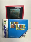 Super Mario Bros Deluxe - Nintendo Gameboy Color  Cartridge Manual New Battery