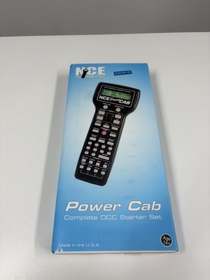 NCE POWER CAB KOMPLETTES DCC STARTERSET - GEBRAUCHT 