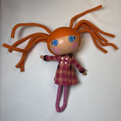 Lalaloopsy Bea Spells A Lot Orange Silly Hair Plastic Doll 2010 MGA